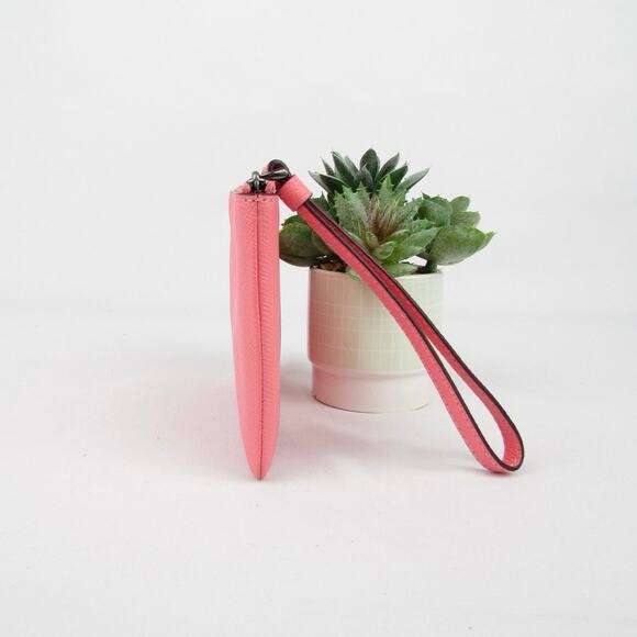 Coach Crossgrain Leather Corner Zip Wristlet - Picture 4 of 7